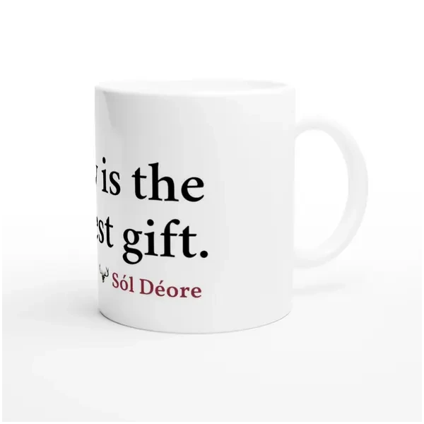 Today is the greatest gift–White ceramic mug